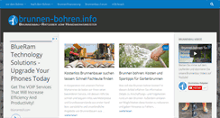 Desktop Screenshot of brunnen-bohren.info